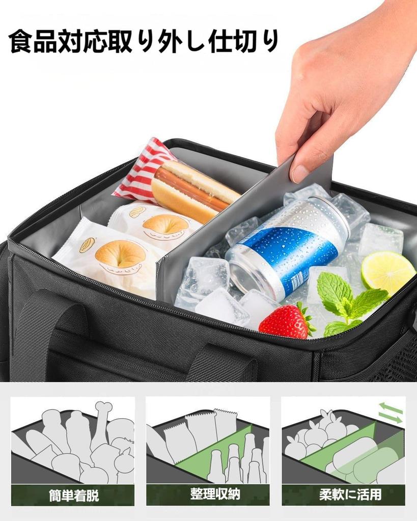 Tactical Lunch 15L Large Insulated Lunch Waterproof Military Style with MOLLE Closure Perfect for and Outdoor Activities Men's Bag, Capacity, Box,