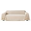 1ps Cotton Wove Sofa Covers Slipcover For Loveseat Recliner Chair Futon Washable Protector Thick Breathable Fabric Living Room