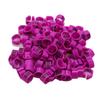 100 pcs Inner Diameter 12MM 14MM Pigeon Bird Plastic Clip Rings Pigeon colored foot ring No.1-100 Poultry Leg Bands