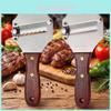 Modern Stainless Steel Truffle Slicer With Wooden Handle Multifunction Cheese And Chocolate Cutter For Gourmet Cooking