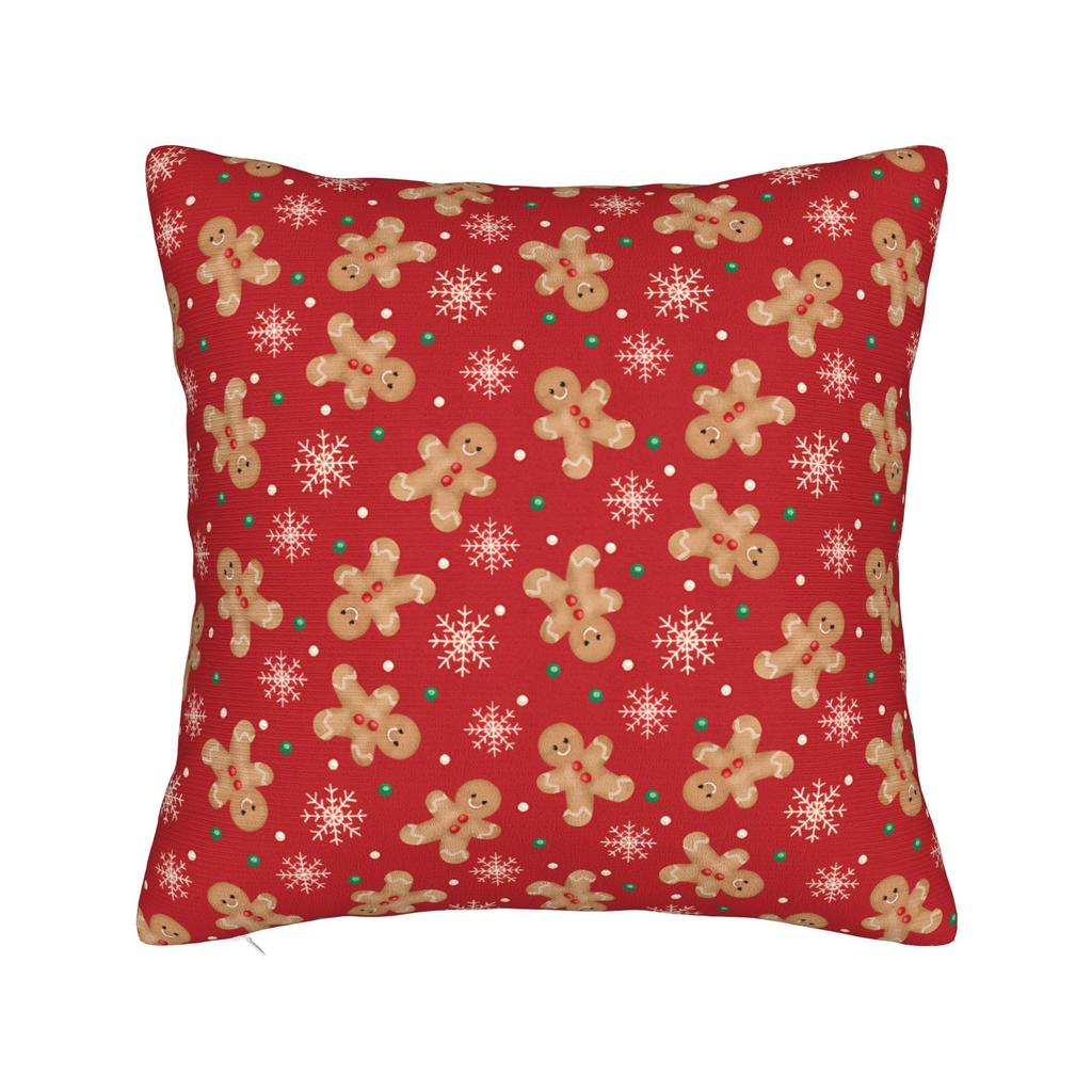 Festive Fun Christmas Pillowcases Fashion Pillow Case For Living Room Chair Soft Pillow Cover