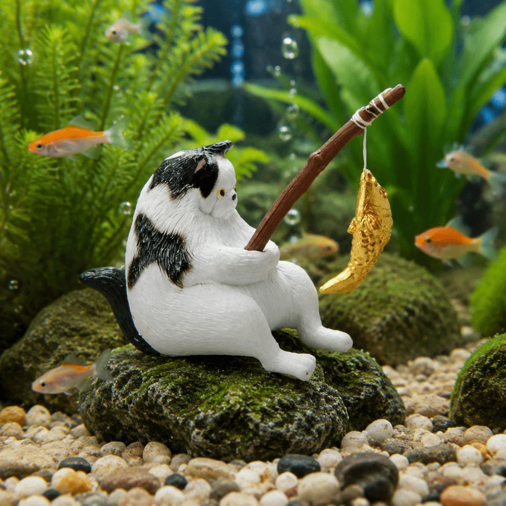 2PCS Creative Micro Landscape Decoration Cute Aquarium Ornament Fish Tank Ornaments  Home
