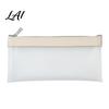 See-through Mesh Pencil Pouch Clear Case Large Transparent Pen for Girls Waterproof Splash-resistant Case Stationery Bag High School Students,