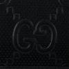 Gucci Monogram Logo Embossed Leather Crossbody Bag Unisex Bags Black 625571-1W3AN-1000