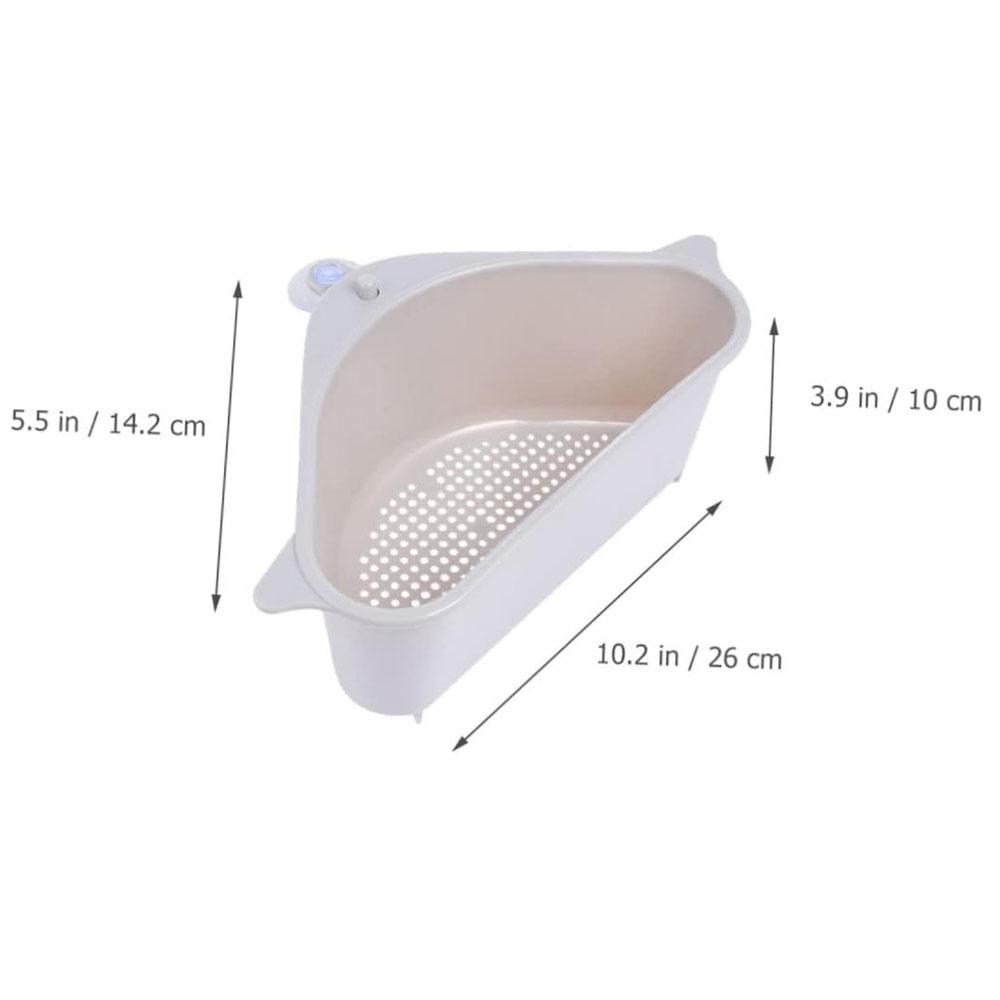 Sink Drain Basket with Cups Garbage Basket for Kitchen Sink Grey Prevents Clogs and Traps Food Debris Kitchen Supplies for Home