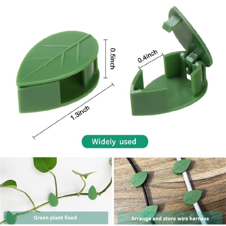 10pcs Self Adhesive Plant Clips Reusable Vine Holders For Securely Holding Climbing Plant In Indoor And Outdoor Spaces