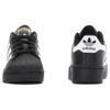Adidas Originals Superstar Xlg Leather Comfortable Durable Breathable Low Top Kids Sneakers Kids sneakers Black White IG0278