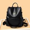 Letter Print Anti-Theft Backpack Large Capacity Women's Backpack Student Schoolbag
