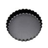 6 Pieces Mini Baking Pans Fluted Molds with Removeable Bottoms Small Baking Molds Carbon Steel Material for Kitchen Use