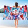Dragon Ball-G-GOKU Big Microfiber Beach Towels Quick Dry Towel Sand Beach Towels Pool Towel for Travel Swim Pool Yoga