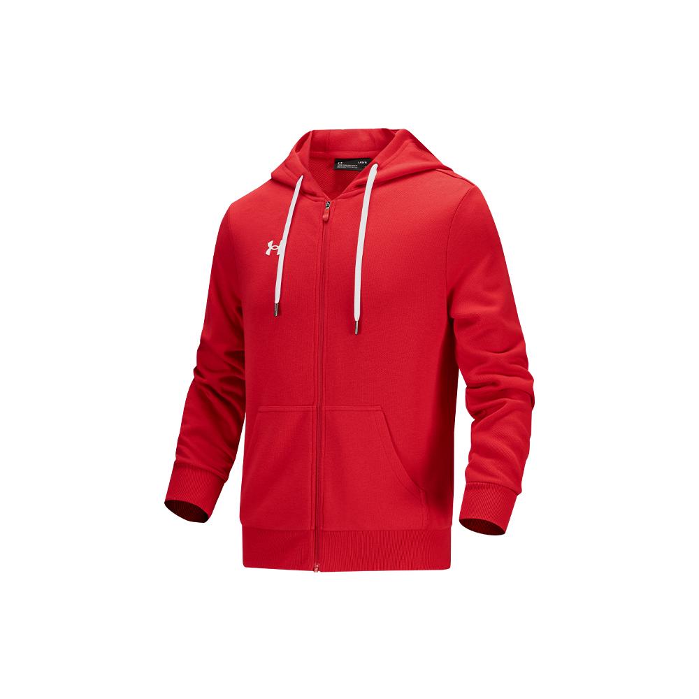 Under Armour Jackets Men`s Red Hooded
