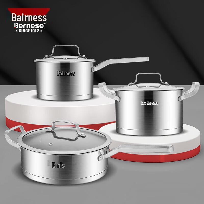 Bernice Hells 3-Piece Cookware Set