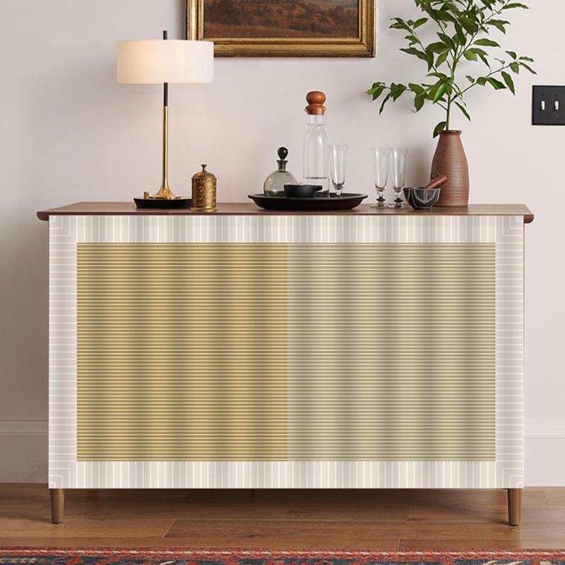 Self-Adhesive Kitchen Cabinet Curtains Dustproof Half-Curtain For Wardrobe Bookcase No Drill Door Window Curtain Home Supplies