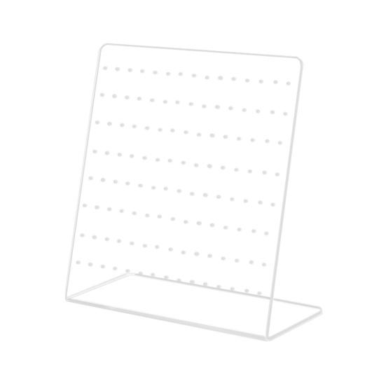 

Акриловая стойка для сережек, стильная витрина для ювелирных изделий, компактная стойка для ювелирных изделий с длительным сроком службы для магазина дома чистый