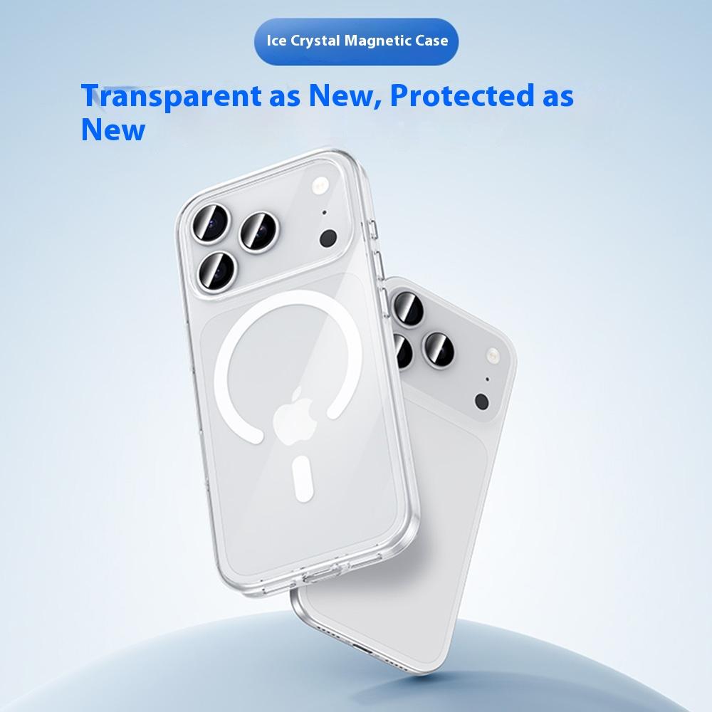 BENKS For iPhone 17 Pro Magnetic Case TPU PC Clear Phone Cover Compatible with MagSafe