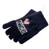 New Autumn and Winter Warm Imitation Cashmere Five Finger Touch Screen Anti Cold Sports Women's Cute Warm Keeping Cartoon Gloves