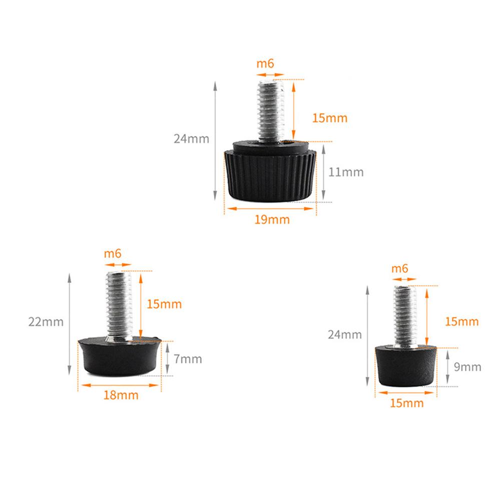 Accessories Leveling Foot Furnishing Parts Furnituren Table On Type Round Base Screw 20 Pc Adjuster Chair Glide