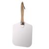 12 Inch Aluminum Pizza Paddle Pizza Peel with Foldable Wood Handle for Baking Homemade Pizza Bread