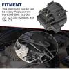 HEI Distributor Cap and Rotor Replacement For K549 SBC 283 305 307 327 350 400 BBC 454 396 427 Black Male Large Distributor Cap Rotor Kit