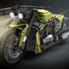 1:5 Scale Motorbike Building Blocks Model with Over 2400 Pieces Advanced LightUp Feature Realistic Design for and Adults Compat