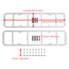Artudatech Valve Cover Adapter 55-86 Perimeter to 87-02 Center Bolt Head 350 327 551542 Car Accessories
