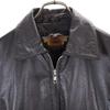 HARLEY DAVIDSON Cowhide leather jacket dark brown genuine leather Men's Used