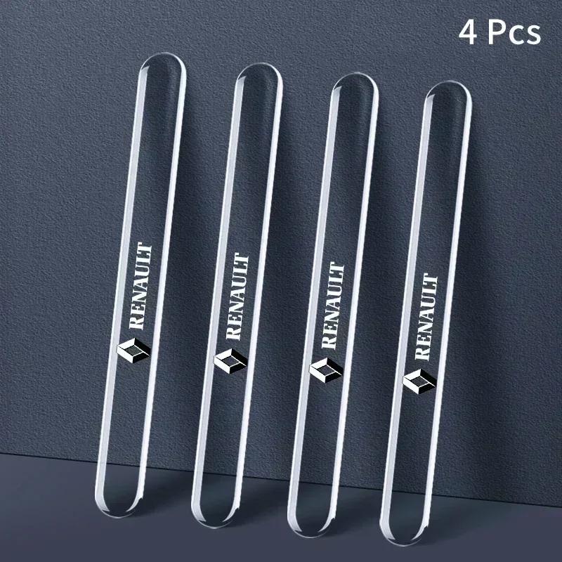 Car Door Handle Anti Scratch Film Bumper Protector Sticker For Renault Kangoo 2 Arkana Espace Twingo Sandero Duster Accessories R666
