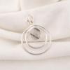 Black Rutile Pendant, 925 Solid Sterling Silver Gemstone Jewelry, Handmade Pendant, For Thanksgiving