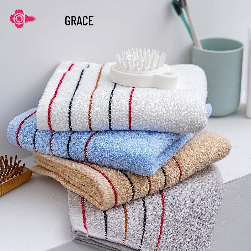 Jieliya Soft Absorbent Household Towel 10-Pack, 70x34cm