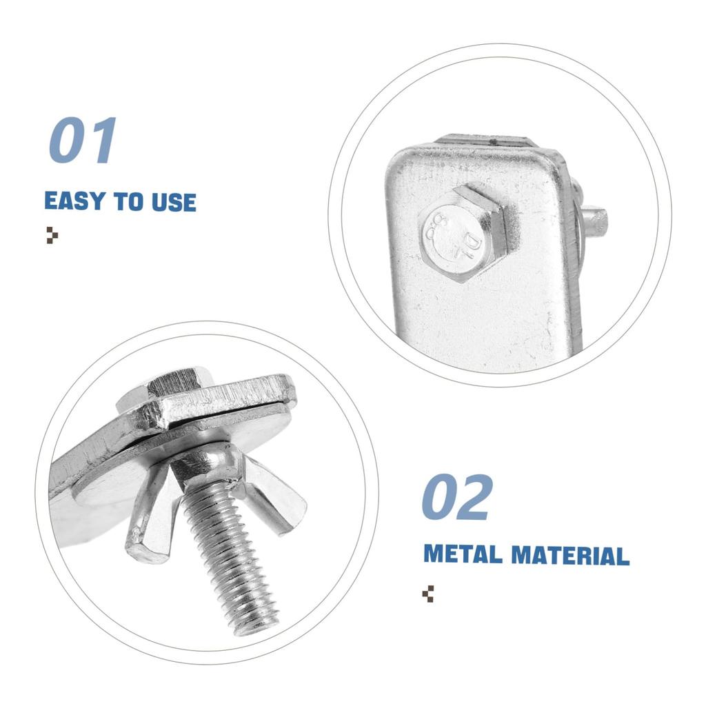 BUGUUYO 4pcs Jack Conversion Head Lug Car Scissor Jack Adapter Scissor Jack Wrench Cloth