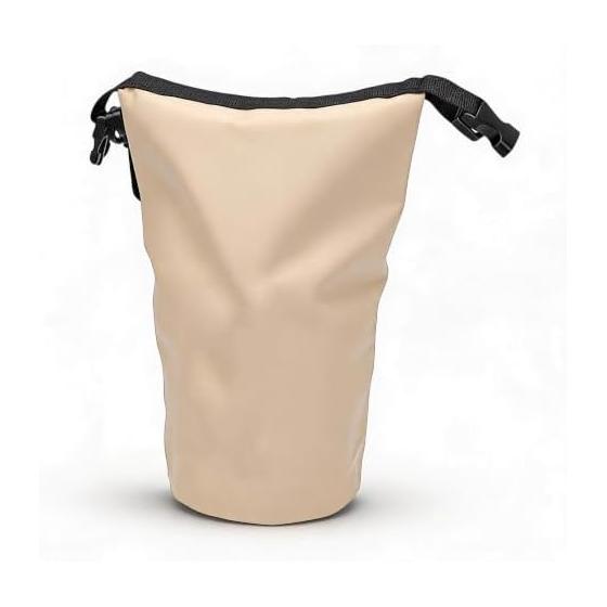Acogedor Camping Pouch, Portable 2L Capacity Outdoor Storage Bag, Waterproof Roll Top Closure for Hiking Backpacking Travel, Compact Lightweight