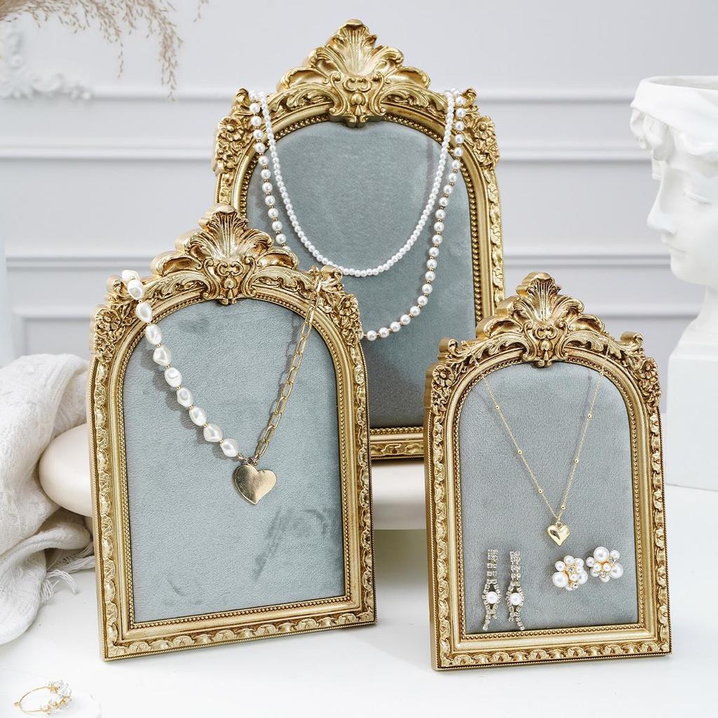 Resin Photo Frame Jewelry Display and Storage Stand