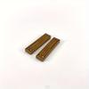 20pcs MOC Scene Toys Small Particle Building Block Scene Accessories 1x4 Flat Wood Grain With Nail Printing Wooden Board Accessories