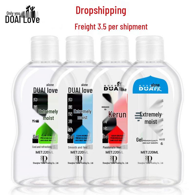 Exclusively Love Gokujun 220ML Ice & Warming Lubricant for Foreplay Massage