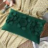 Pillowcase, Pillow, Pillow, Waist Pillow, Flower Living Room Sofa, Bedhead Cushion, Minimalist Bedhead, Backrest