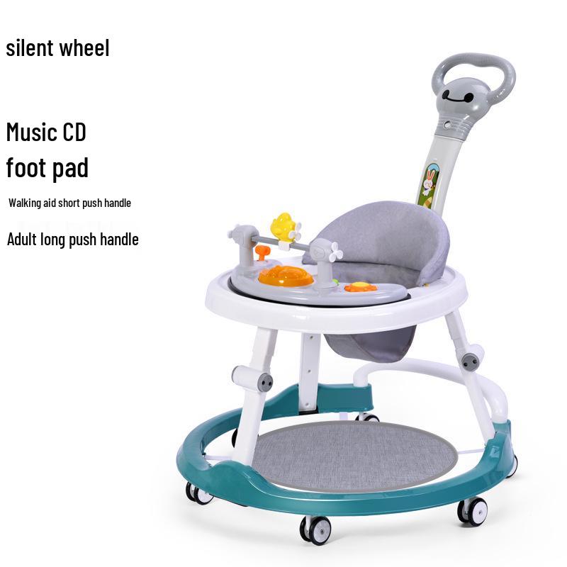 Multi-Function Baby Walker: Anti-Fall, Anti-Rollover, U-Shaped, Suitable for Boys & Girls.