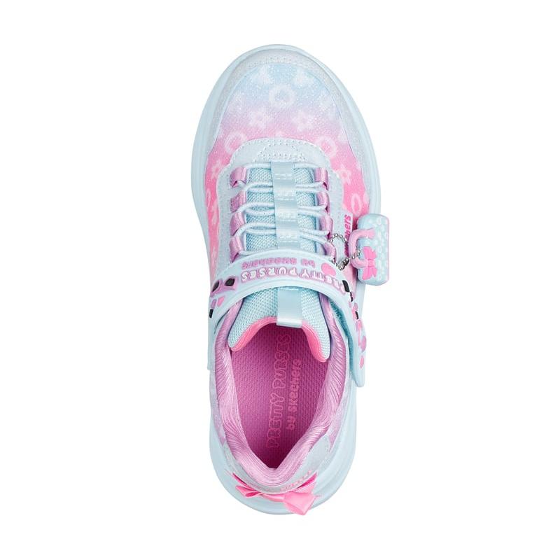 Skechers Kids Simple Trendy Stylish Low-Top Training Shoes Kids sneaker Blue 302199L-AQMT