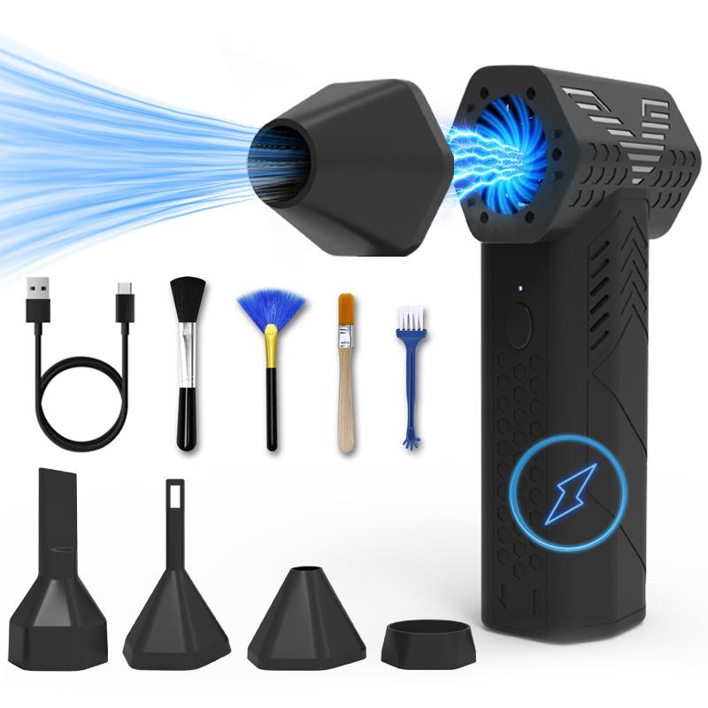 

SEAMETAL Высоконапорный воздушный насос Турбо Мощный вентилятор Портативный Ручной компьютер для удаления пыли Наборы инструментов для очистки урагана Уход за автомобилем