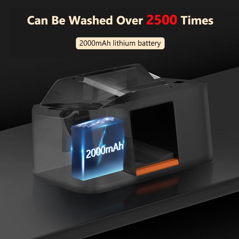 Automatic Card Shuffler 2000mAh Rechargeable Quiet Electric Poker Card Dealer Machine Card Dealing Device for Travel Home Party