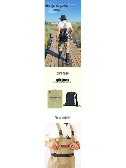 Lure Equipment Full & Half-Body Wading Pants for Fly and Stream Fishing