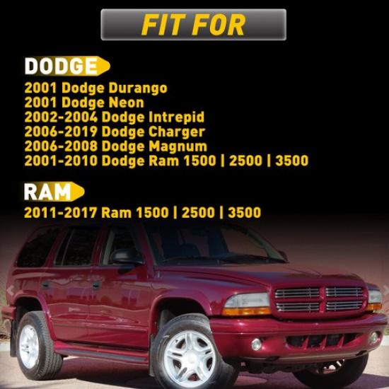 For Dodge Ram 1500 2500 3500 1998-2010 Underhood Hood Courtesy LED Lamp Light EA