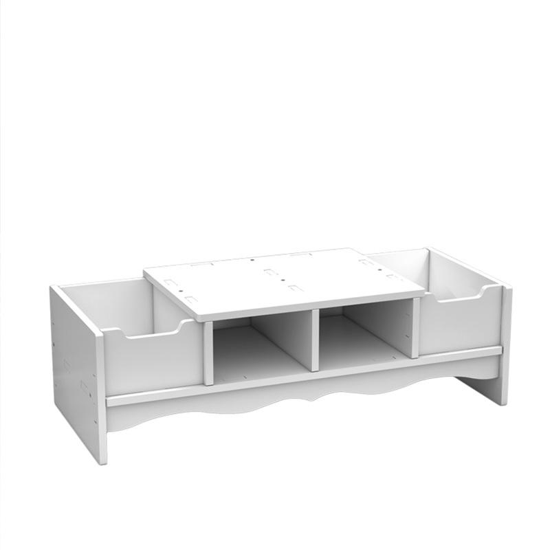 Office Desktop Monitor Riser with Drawer Storage