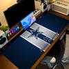 Dallas Cowboys Large Gaming Table Cushion Non-slip Laptop Tablet Big Mousepad XXL Mat Mini PC Playmat With Lock edge