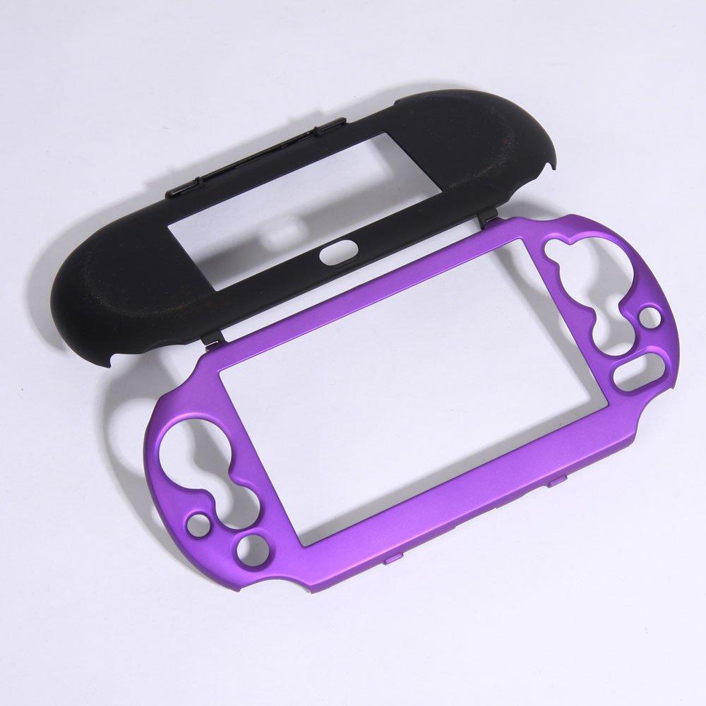 Etui gumowe do PS Vita2000 Fioletowe x Czarne