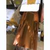 1M X 1.52M Stretchable Metallic Plating Orange Vinyl Wrap Motorcycle Decals Car Exterior Sticker Mirror Gloss Film Sheet Roll