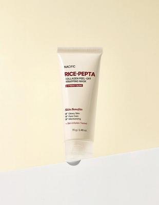 Rice Pepta Collagen Peel-Off Wrapping Mask 70g