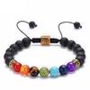 JYL TS Bracelet Men's Letter  Natural Beads Attracts Confidence & Authority