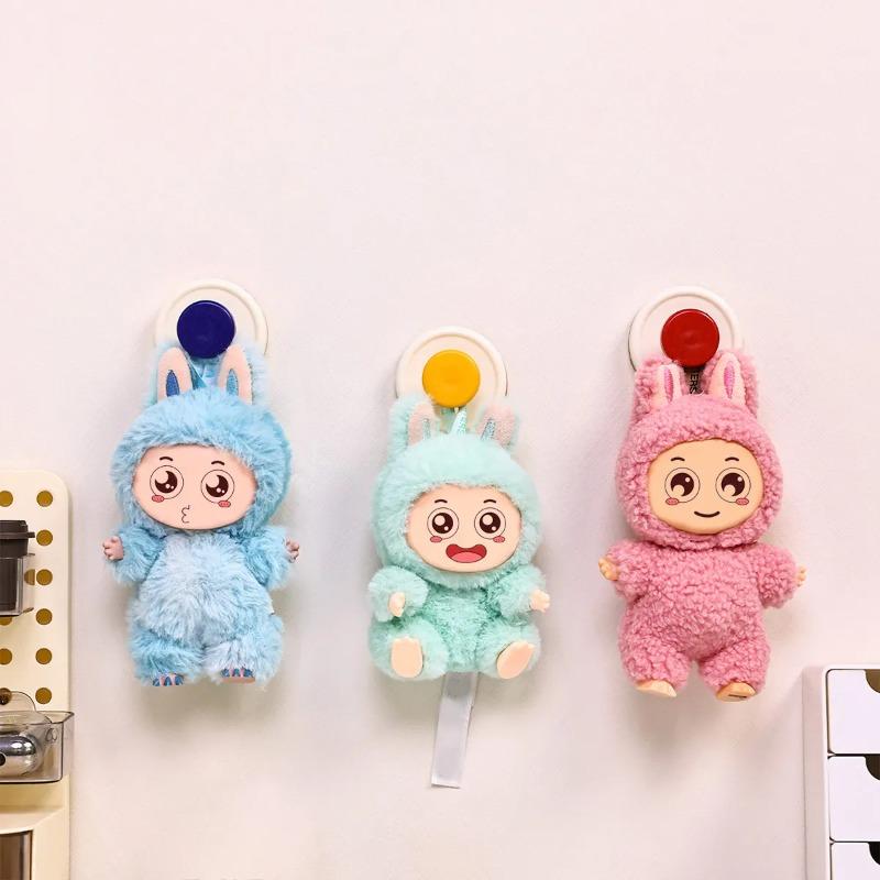 Colorful Strong Suction Cup Hook, No Punching Bathroom Kitchen Hook - Movable, Suitable for Keys, Towels, Bags, Dolls