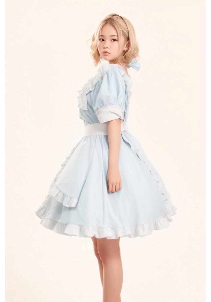 Super Cute Lolita Bunny Girl Maid Heart Hollow-out Cosplay Costume (Plus Size)