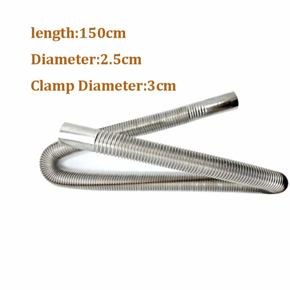 Stainless Steel Air Diesel Parking Heater Aluminum Foil Sleeve Clamps Heater Exhaust Pipe Hose Hose Clamp Air Heater